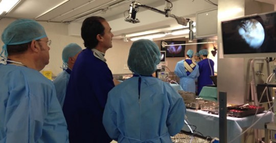 El Dr. Ribera en la clínica Cemtro y en la universidad Francisco de Vitoria de Madrid