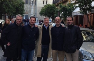 Con los Dres Peter Wehling y Julio Reincke de Dusseldorf, inventores de Orthokine.