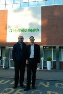 Dr.Ribera con Dr.Chronin