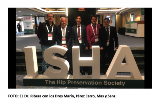 El Dr. Ribera en el Congreso Mundial de Artroscopia de Cadera ISHA 2019