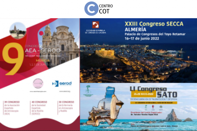 Los doctores Muela, Ribera y Montilla, presentes en los principales eventos nacionales de 2022