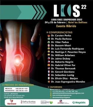 Acudimos al Lima Knee Simposium 2022