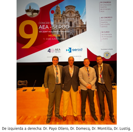 El Dr. Montilla participa en el 9º Congreso Conjunto Aea-Serod