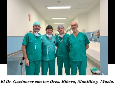 Finaliza su estancia Fellow con nosotros el especialista Argentino Dr. Gavinoser