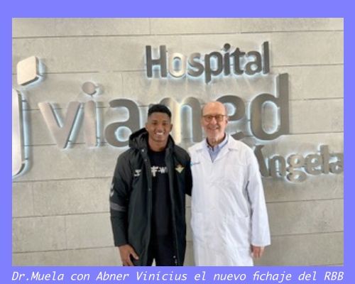 Reconocimiento médico de Abner Vinícius, nuevo fichaje del Real Betis Balompié