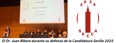 El Dr. Ribera logra la candidatura de Sevilla para organizar el Congreso Nacional de Cadera 2025