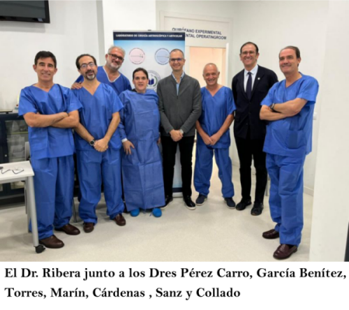 El Dr.Ribera elegido Profesor del Curso Conjunto SECCA-AEA en Madrid 2023