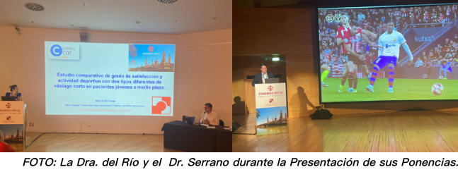 Alto nivel científico de la Unidad de Cadera de Centro Cot en el 25 Congreso Nacional Secca 2024 de Zaragoza